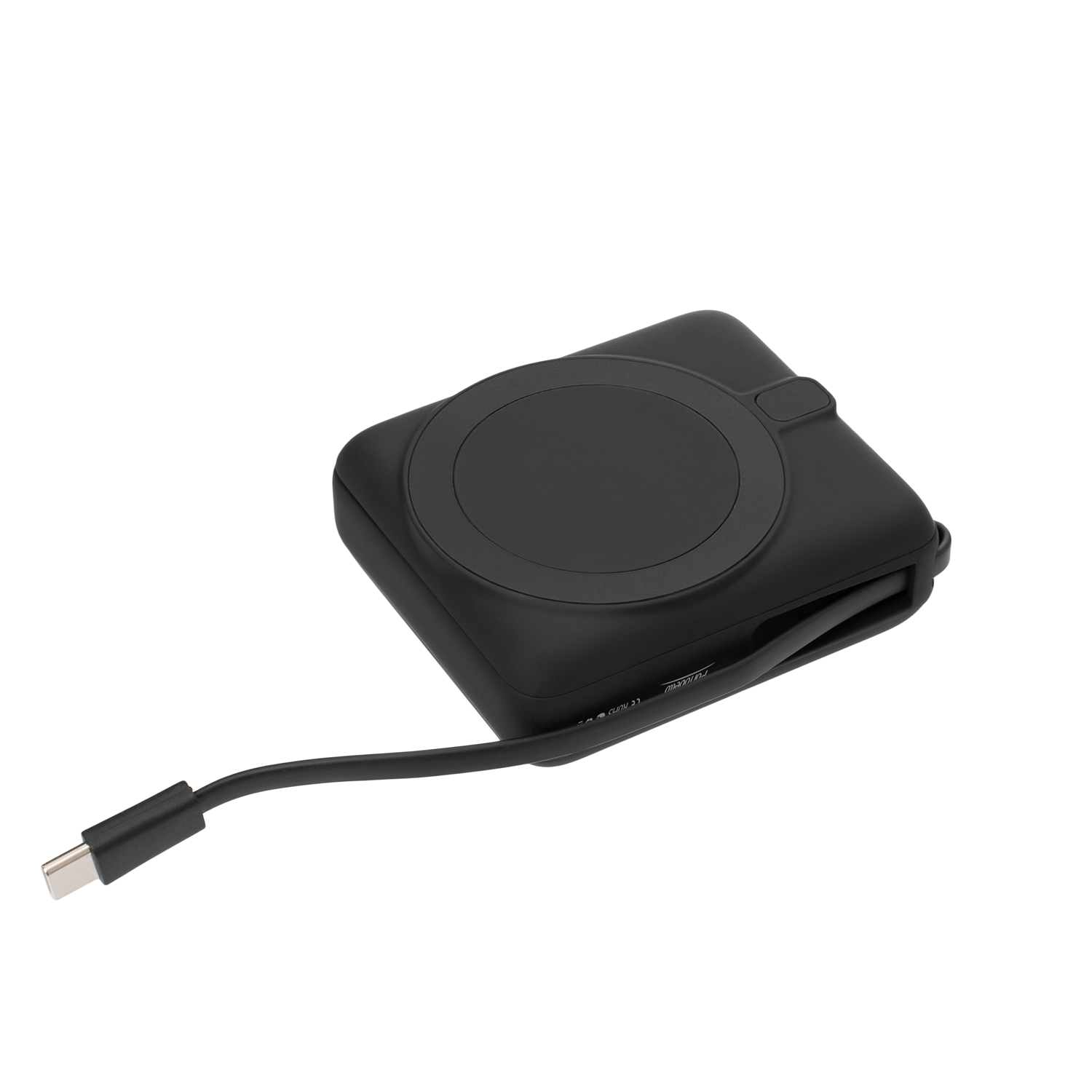 Изображение №4 | Внешний аккумулятор с подсветкой Риттер PD (Ritter PD) 10000mAh с функцией беспроводной зарядки 15W, черный