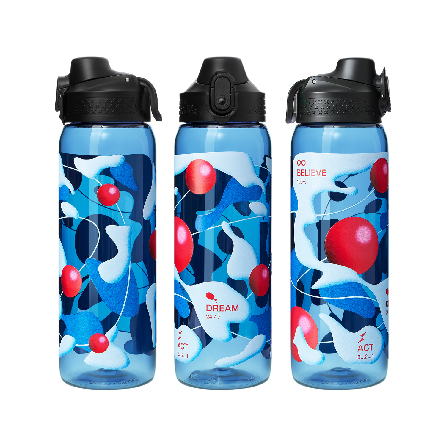 Изображение №11 | Бутылка для воды Невада (Nevada), синяя