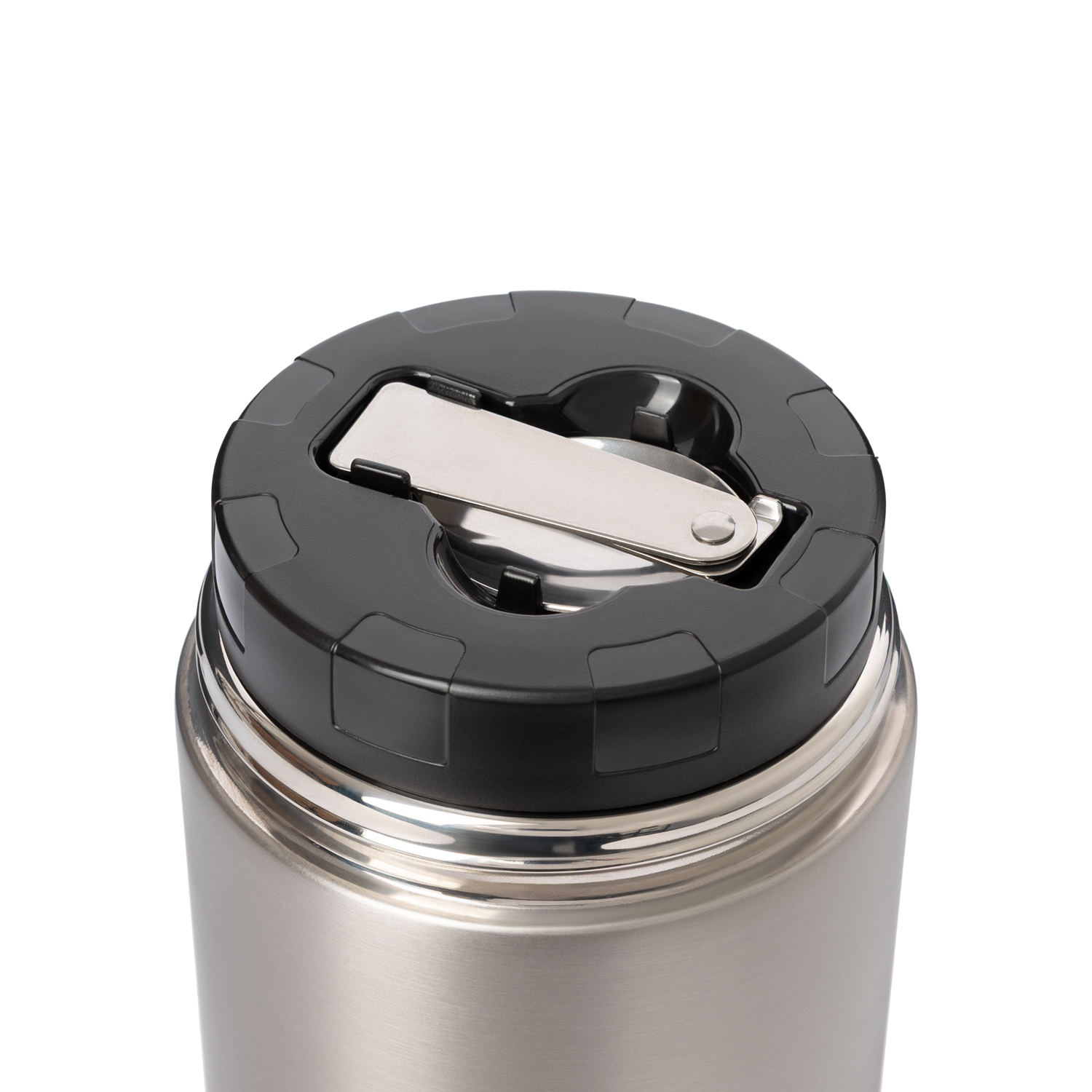 Изображение №7 | Термос для еды Бенто (Bento), серебряный