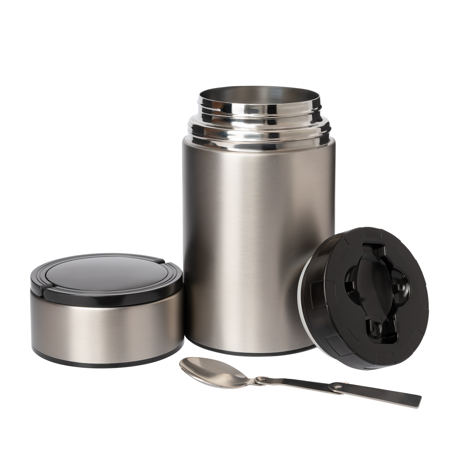 Изображение №9 | Термос для еды Бенто (Bento), серебряный