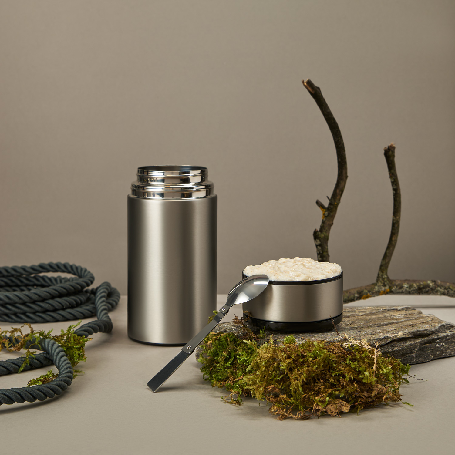 Изображение №16 | Термос для еды Бенто (Bento), серебряный