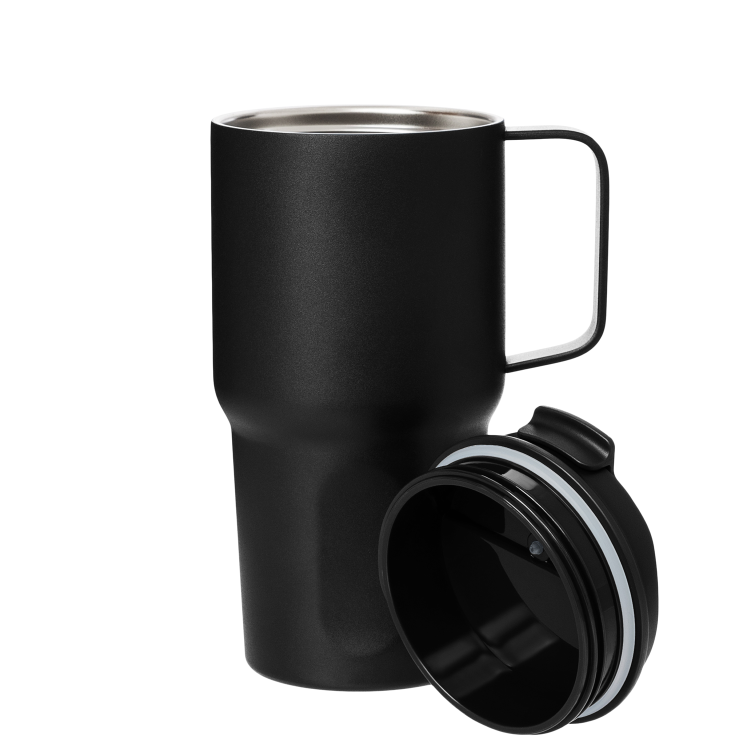 Изображение №3 | Термокружка вакуумная Авентура (Aventura), черная