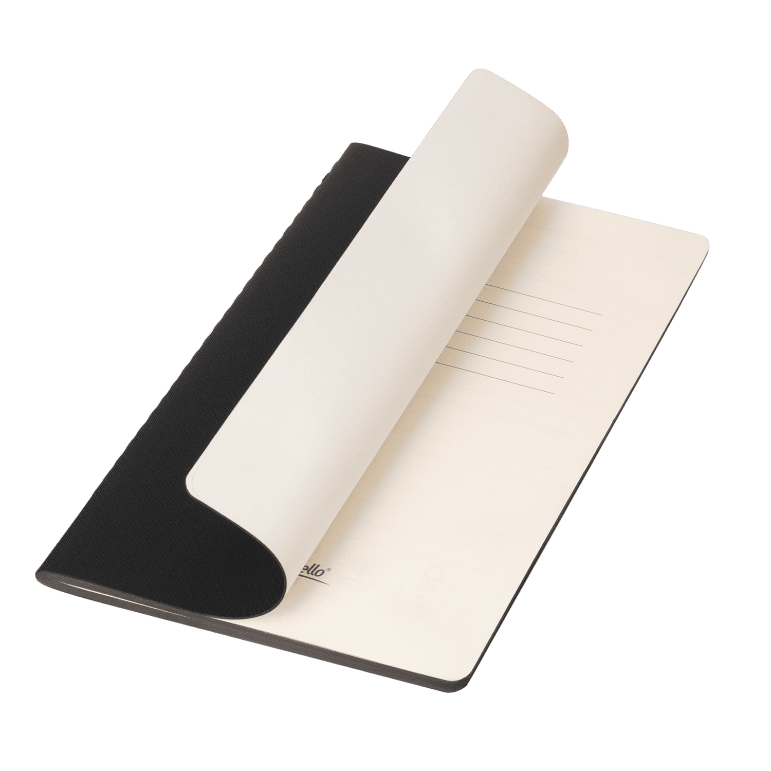 Изображение №1 | Блокнот Корса слим (Corsa slim), черный