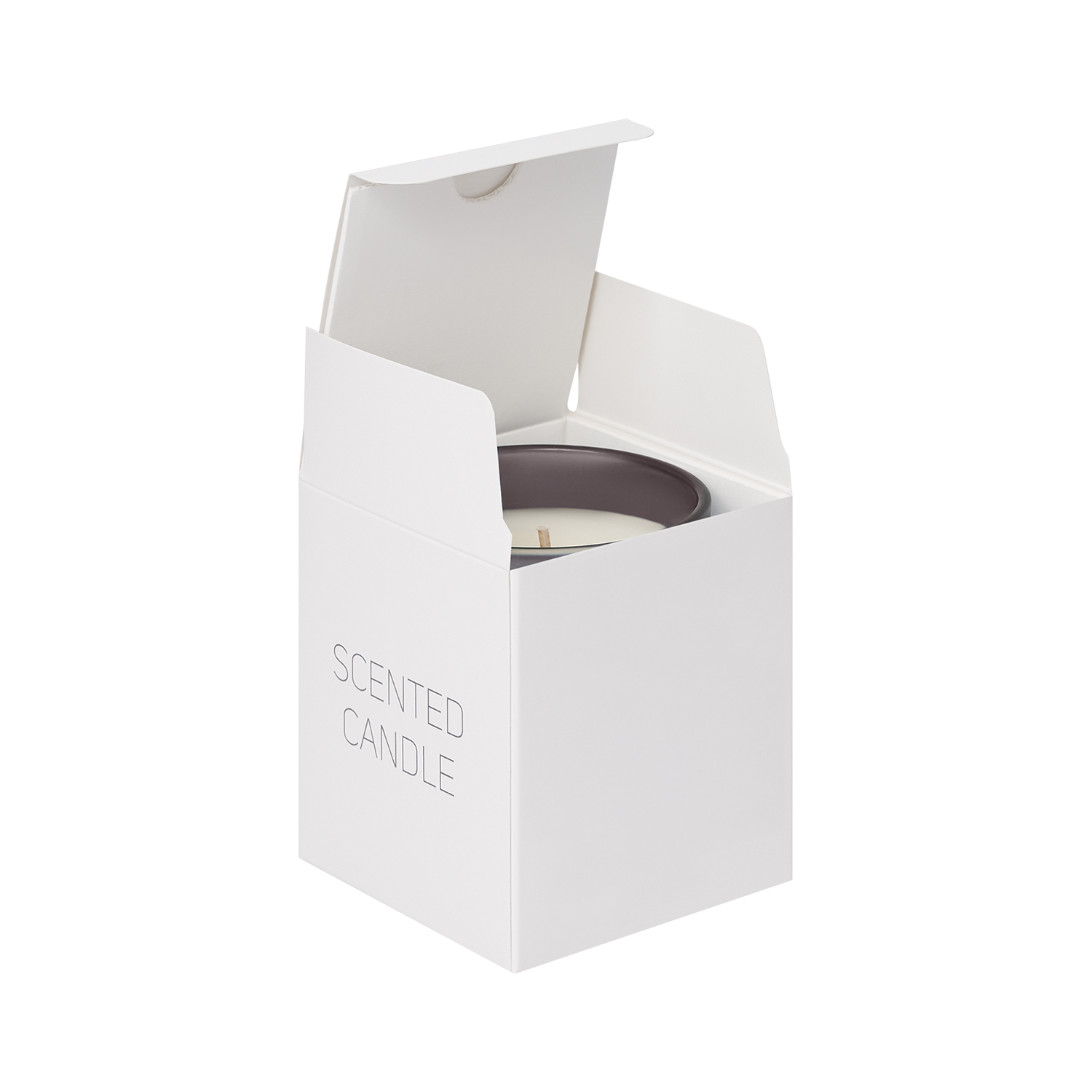 Изображение №4 | Ароматическая свеча Энигма (Enigma), серая