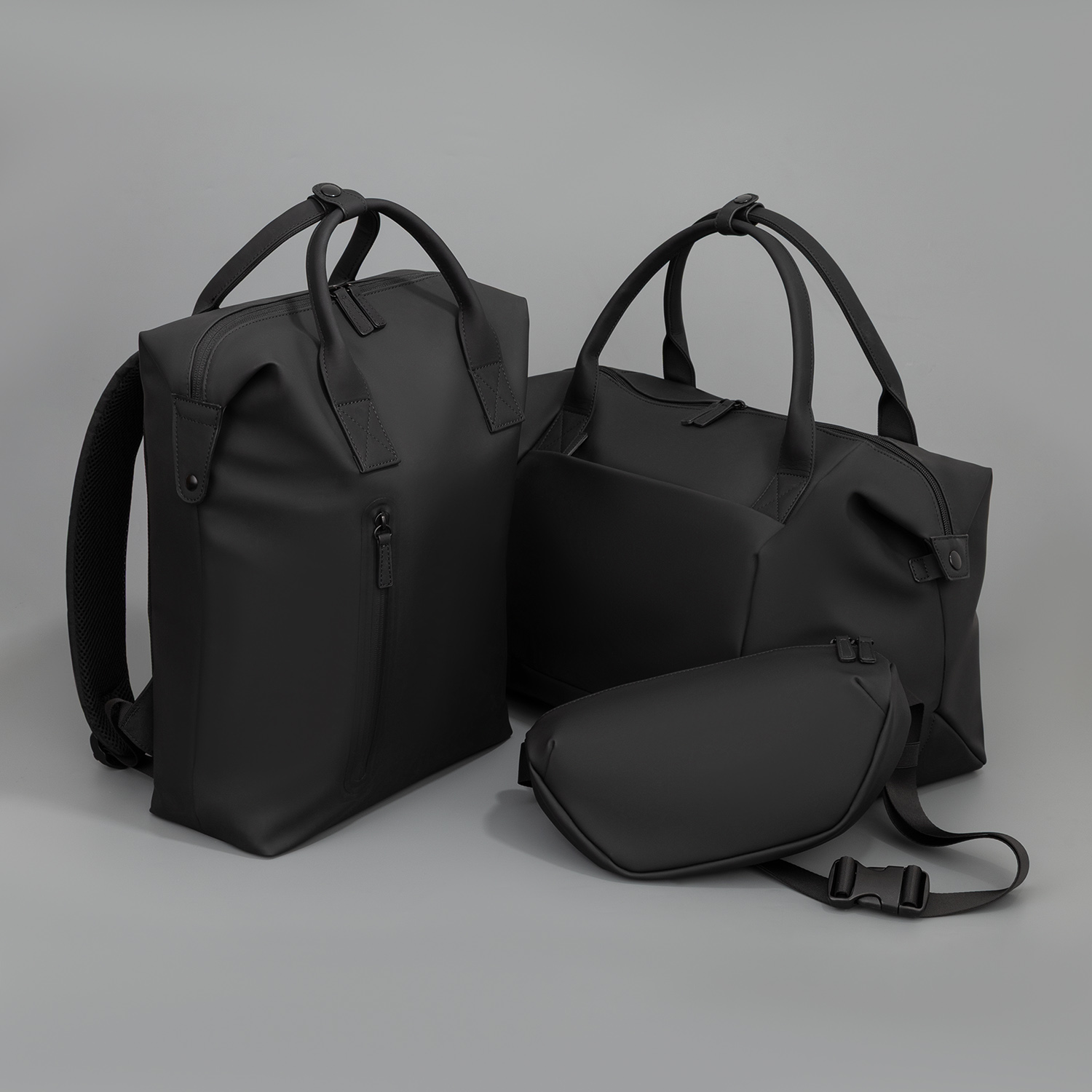 Изображение №10 | Сумка дорожная Мадрид (Madrid), черная