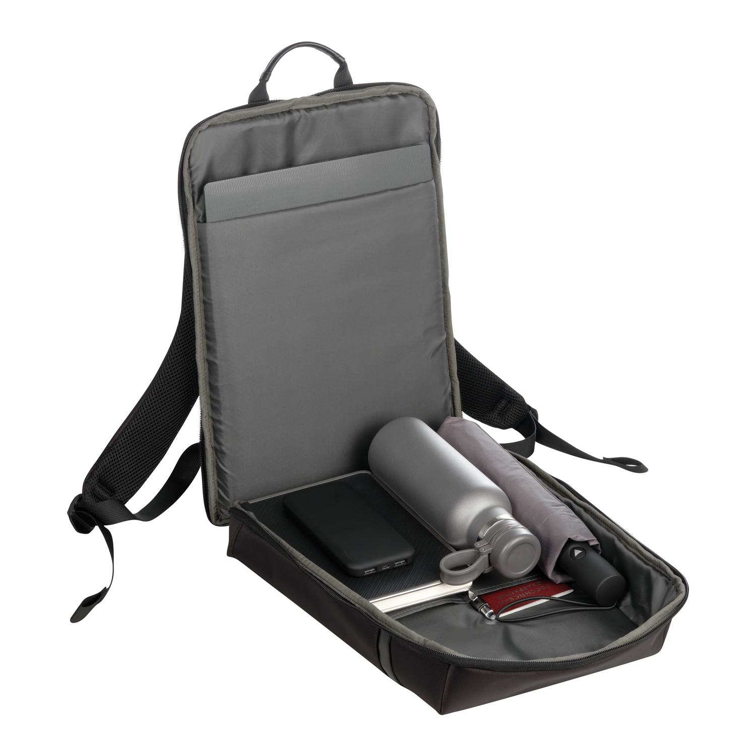 Изображение №6 | Бизнес рюкзак Брамс Нео (Brams NEO), черный