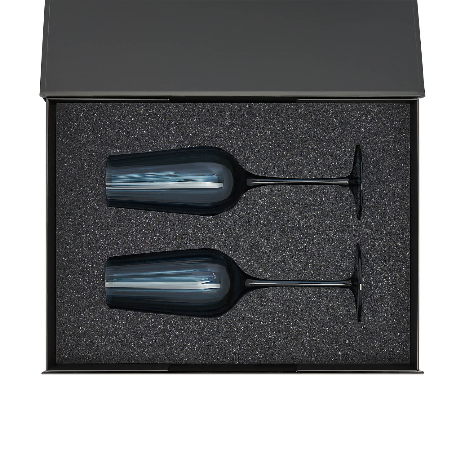 Изображение №2 | Подарочный набор 2 бокала для шампанского Тоскана (Toscana) в черной коробке