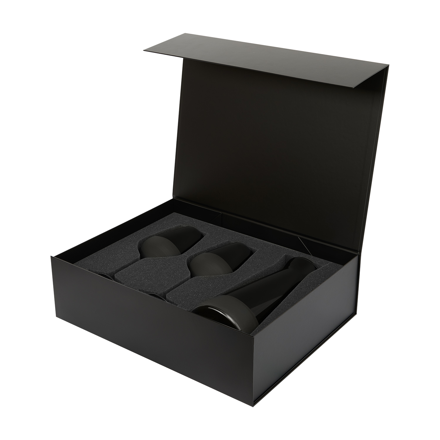 Изображение №3 | Подарочный набор декантер + 2 бокала для вина Блэк Эдишн (Black Edition) в черной коробке