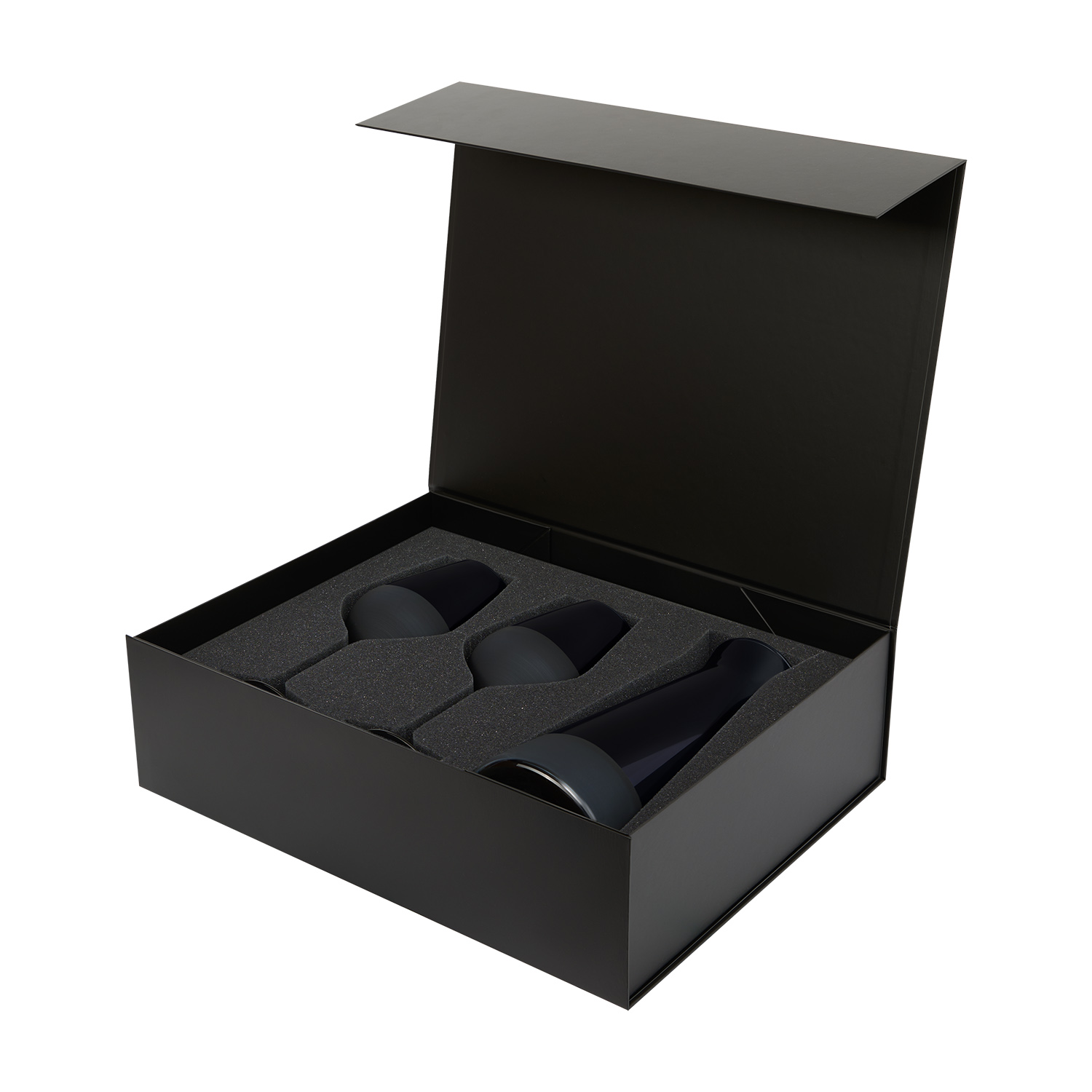 Изображение №3 | Подарочный набор декантер + 2 бокала для вина Сапфир (Sapphire) в черной коробке