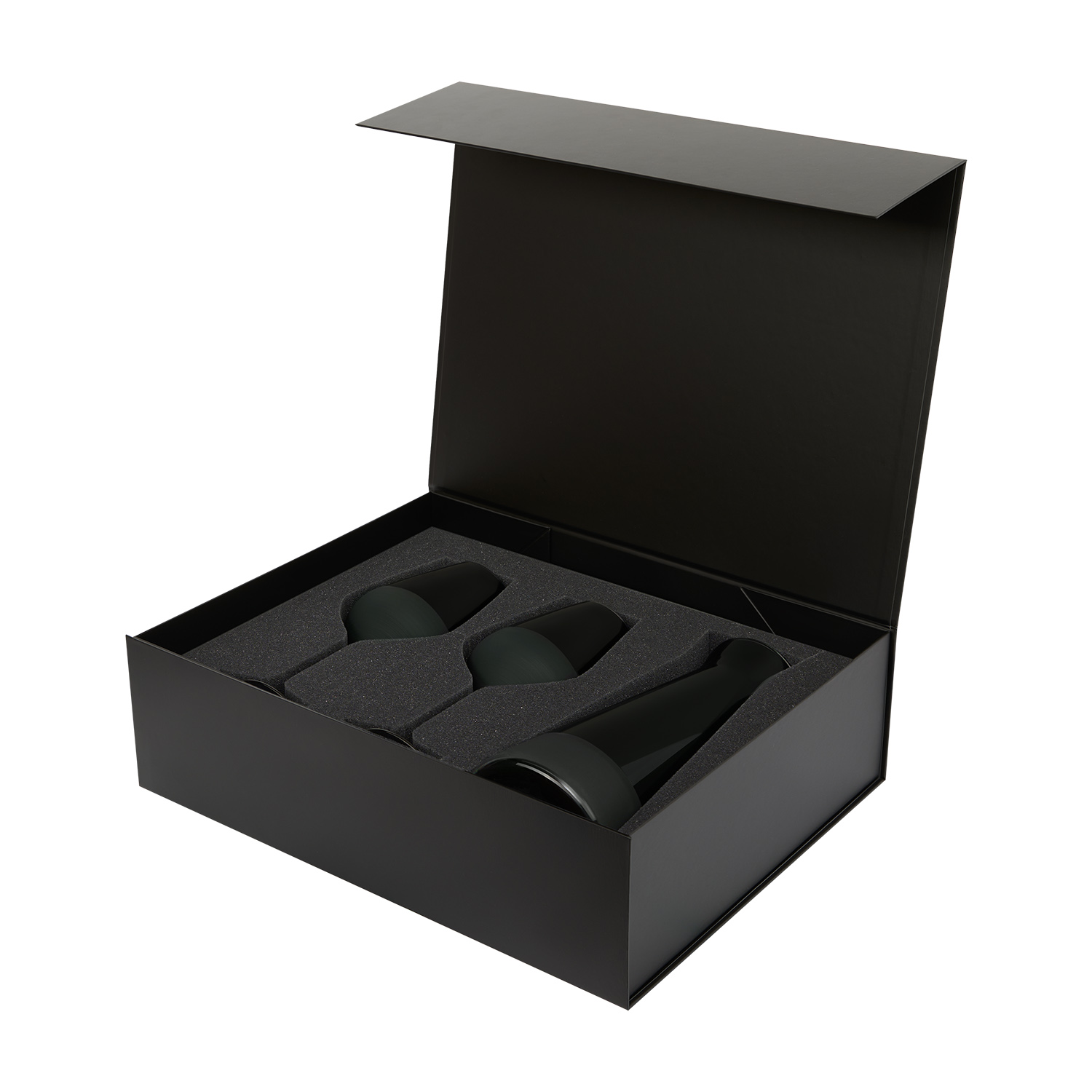 Изображение №3 | Подарочный набор декантер + 2 бокала для вина Эмеральд (Emerald) в черной коробке