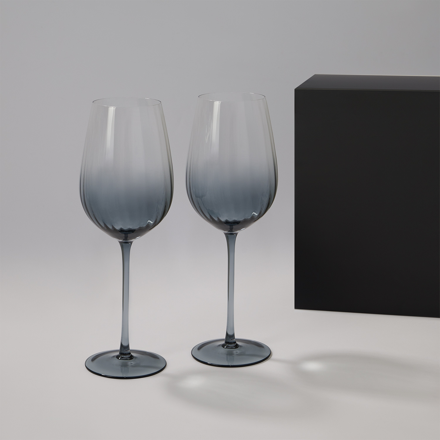 Изображение №1 | Подарочный набор 2 бокала для вина Мансера (Mancera) в черной коробке