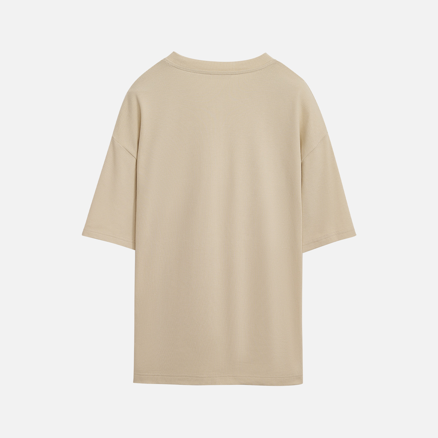 Изображение №8 | Футболка унисекс премиум Аура (Aura), 100% хлопок 200гр. бежевый, размер XS/S