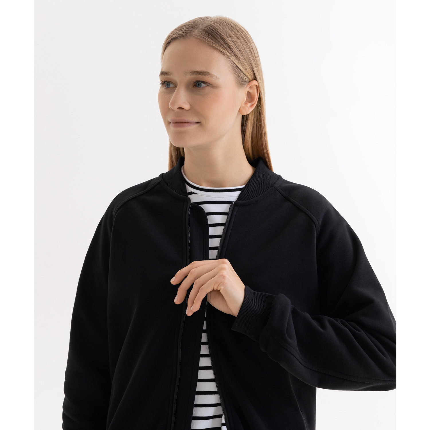 Изображение №5 | Толстовка на молнии унисекс Торрес НЕО (Torres NEO) черная, размер S