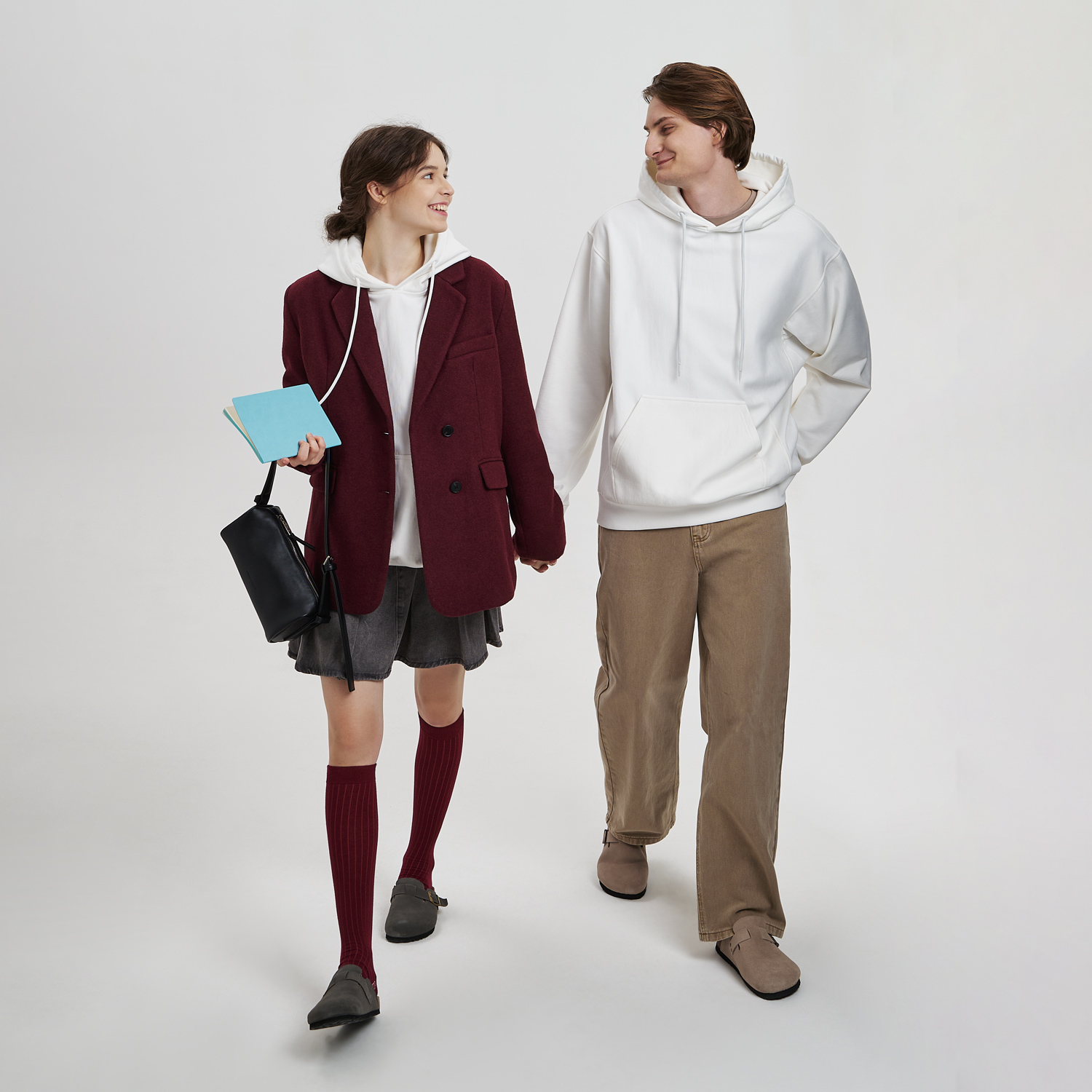 Изображение №14 | Худи релакс унисекс Адвенче (Adventure), белый, размер XS/S