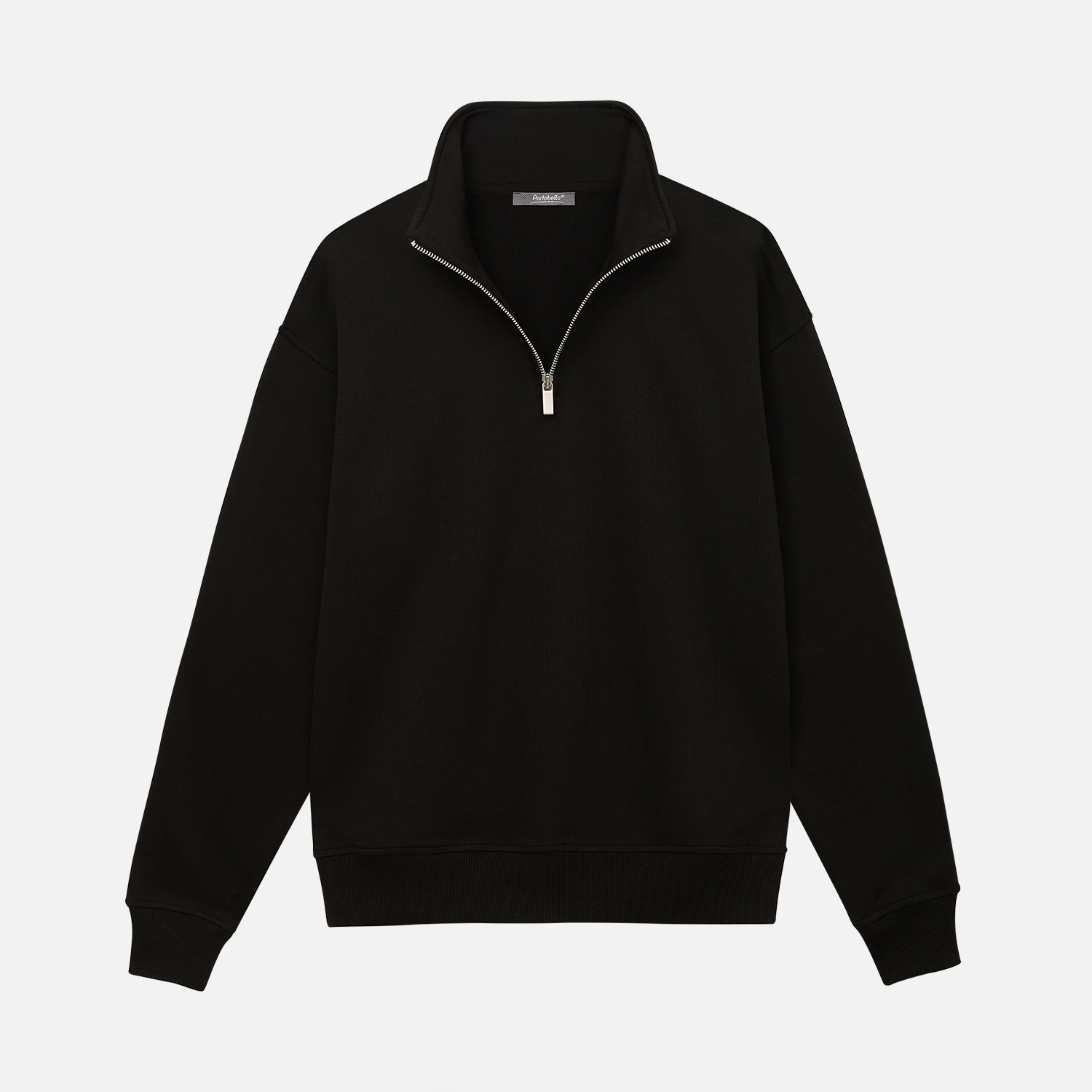 Изображение №8 | Толстовка на молнии унисекс Флоу (Flow), черная, размер XS/S