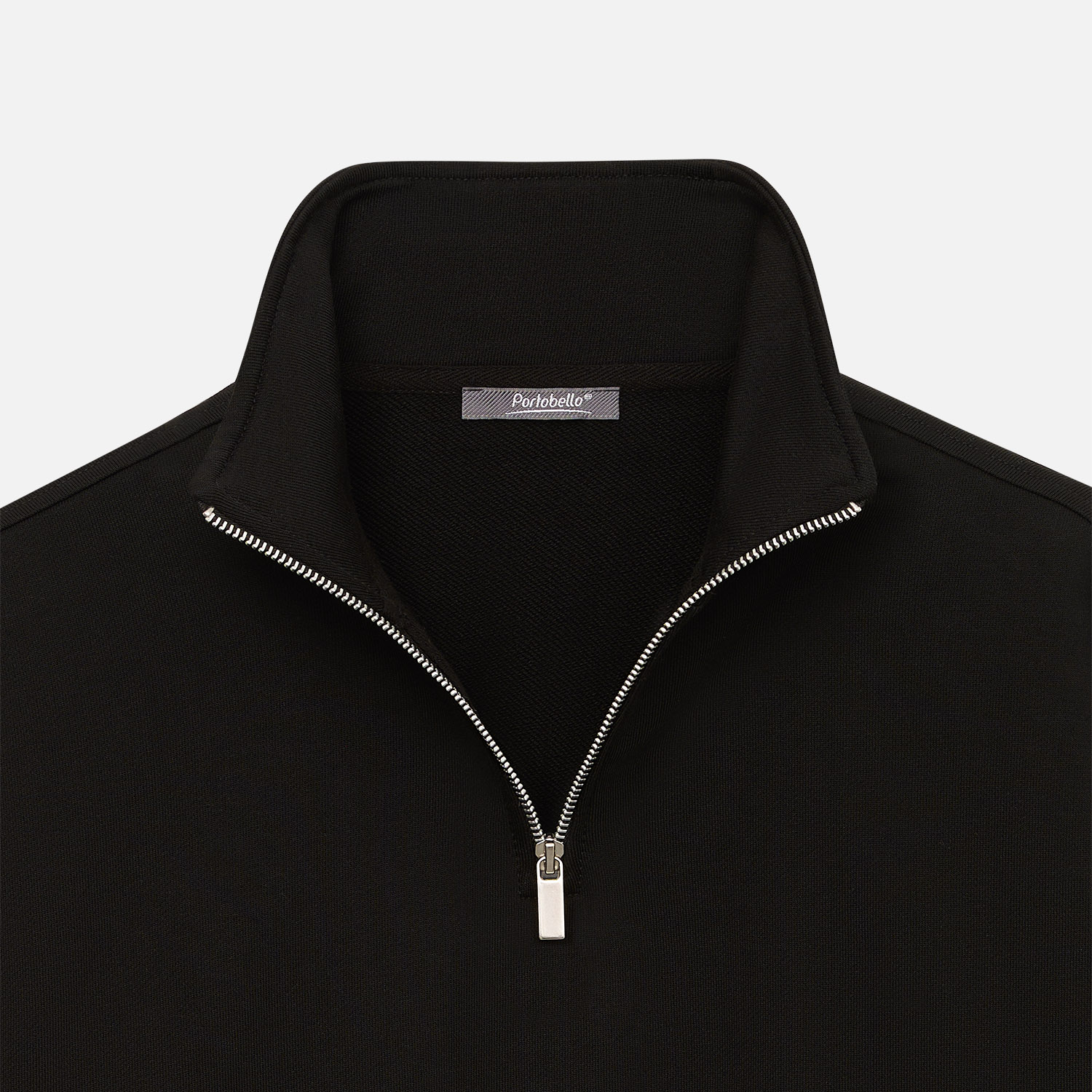 Изображение №11 | Толстовка на молнии унисекс Флоу (Flow), черная, размер XS/S