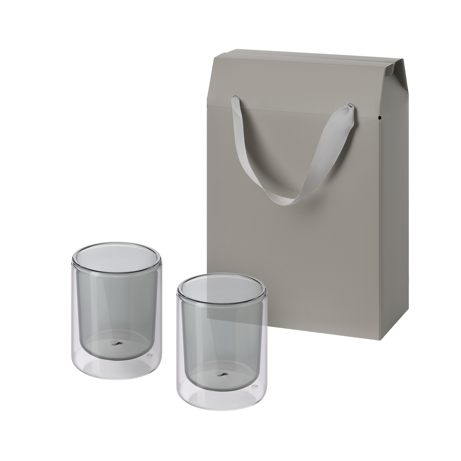 Изображение №1 | Подарочный набор 2 cтеклянных стакана Марло (Marlo) в коробке-пакете