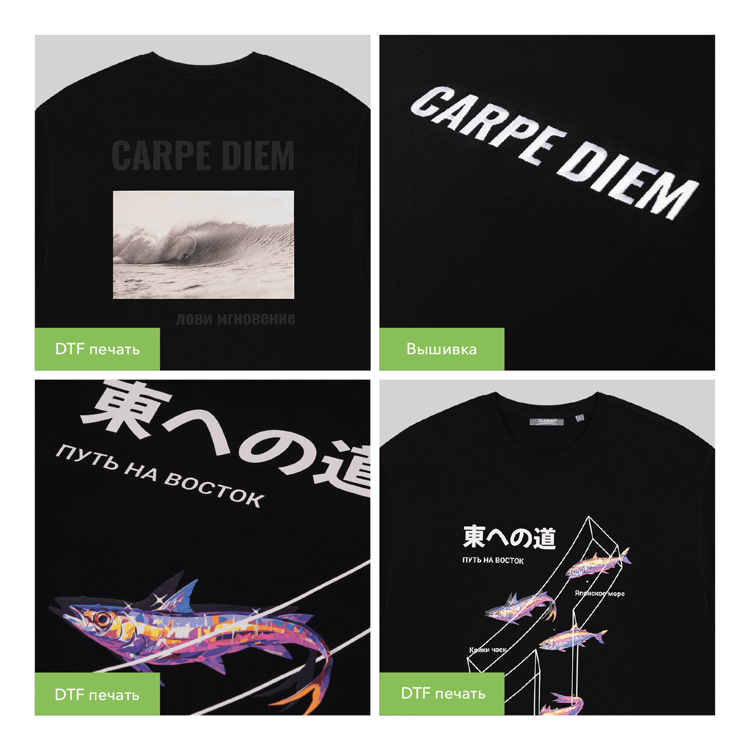 Изображение №11 | Футболка унисекс Раст (Rust), 240 гр., черная, размер XS