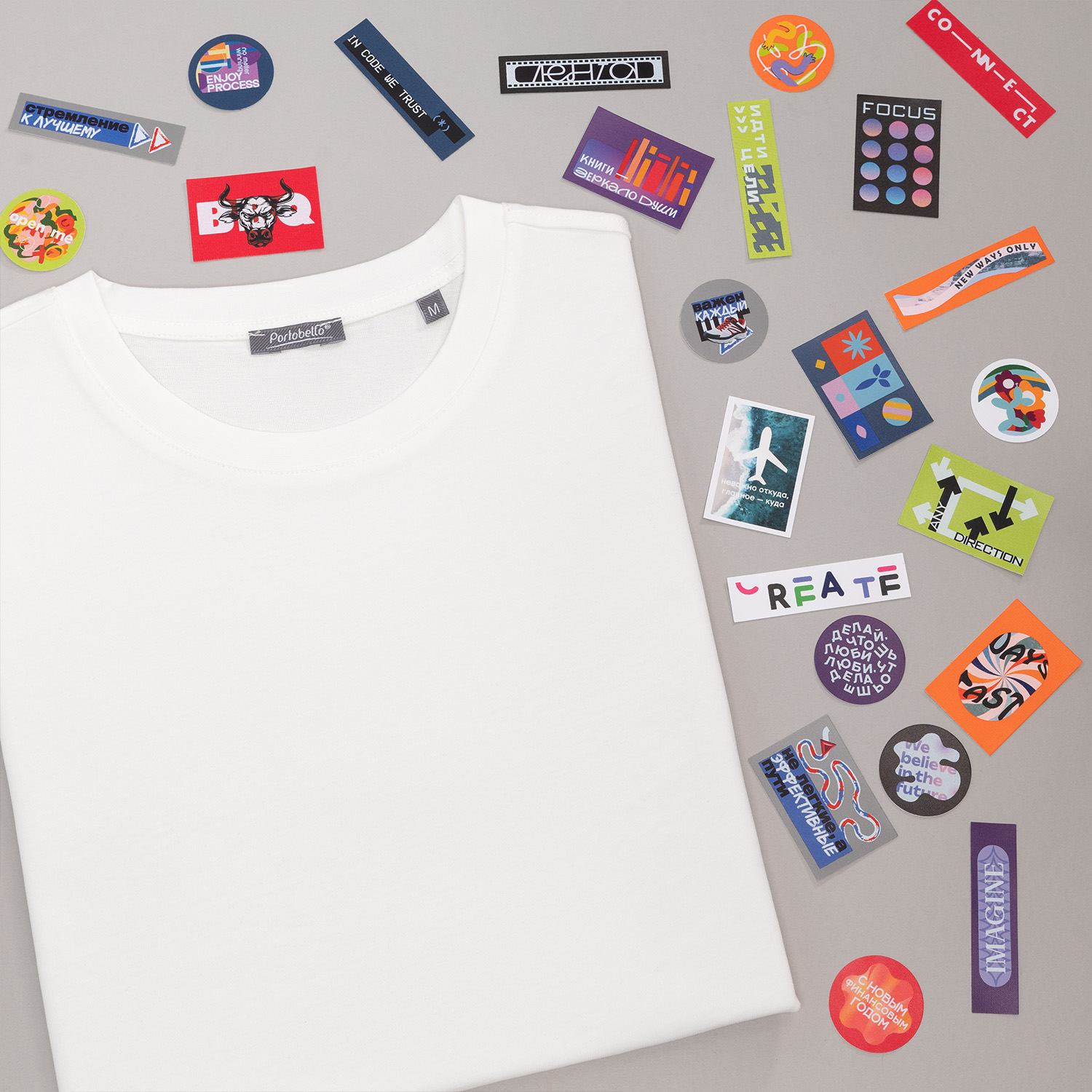 Изображение №11 | Толстовка на молнии, унисекс Торрес (Torres) белая, размер M