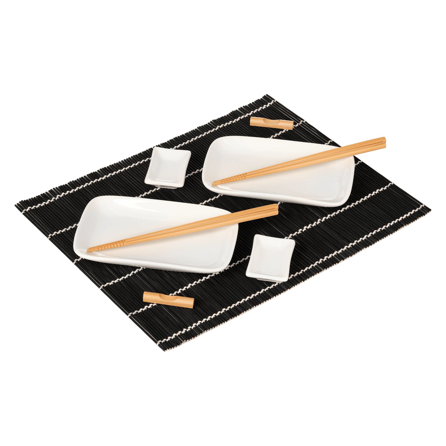 Изображение №1 | Набор для сервировки суши Токио (Tokyo) (10 предметов), черный