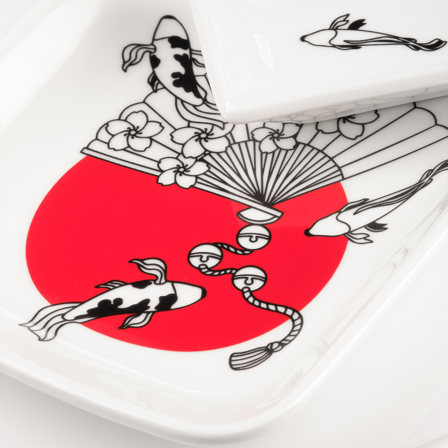 Изображение №9 | Набор для сервировки суши Токио (Tokyo) (10 предметов), черный