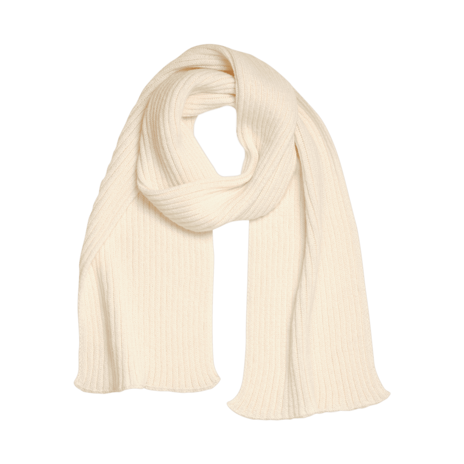 Изображение №5 | Шарф Форгес (Forges) вязаный, бежевый