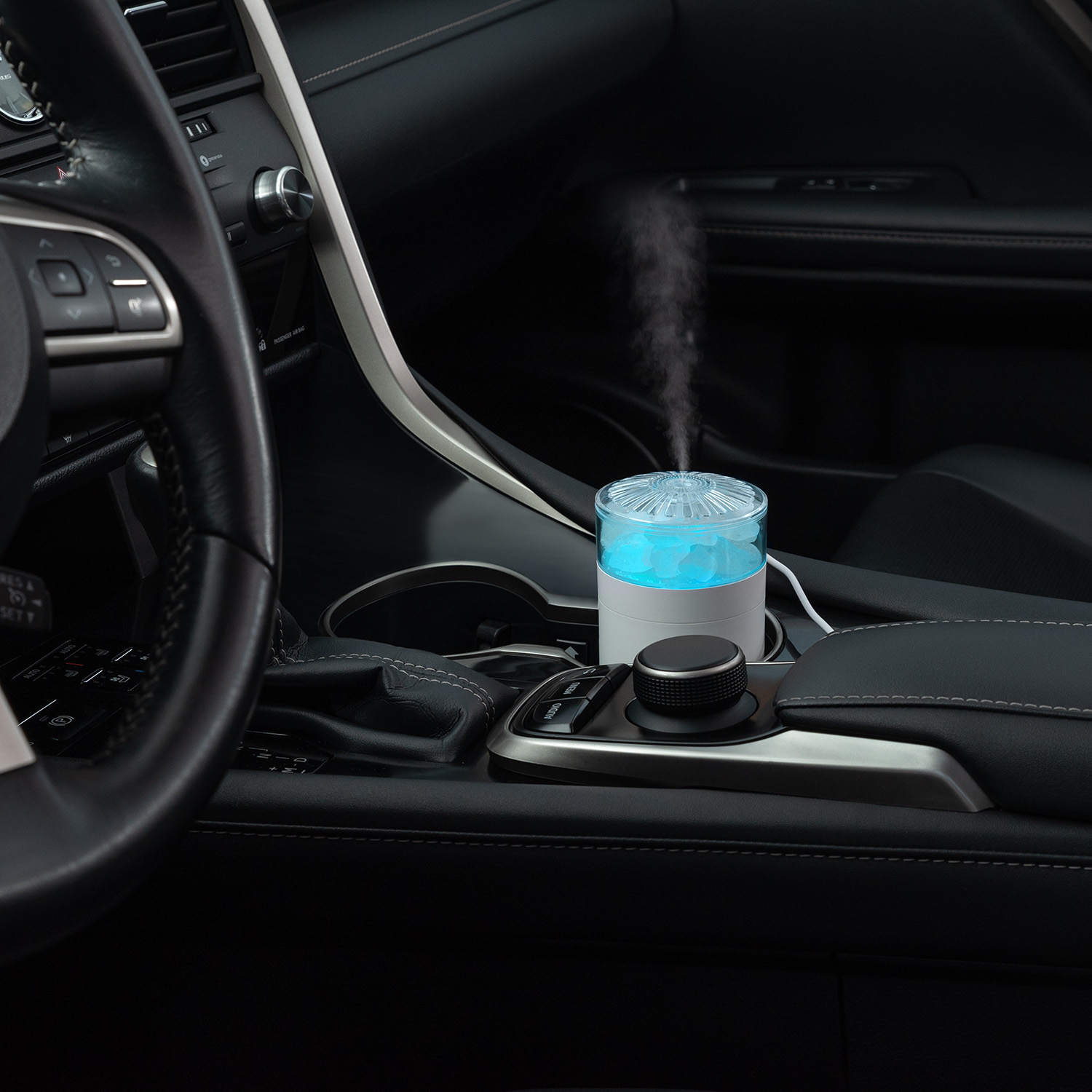 Изображение №9 | Увлажнитель воздуха с подсветкой и соляными кристаллами Кристалл (Crystal)