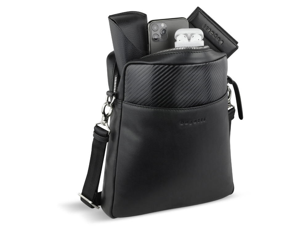 Изображение №5 | Сумка наплечная мужская «КОМЕТА (COMET)» (черный)