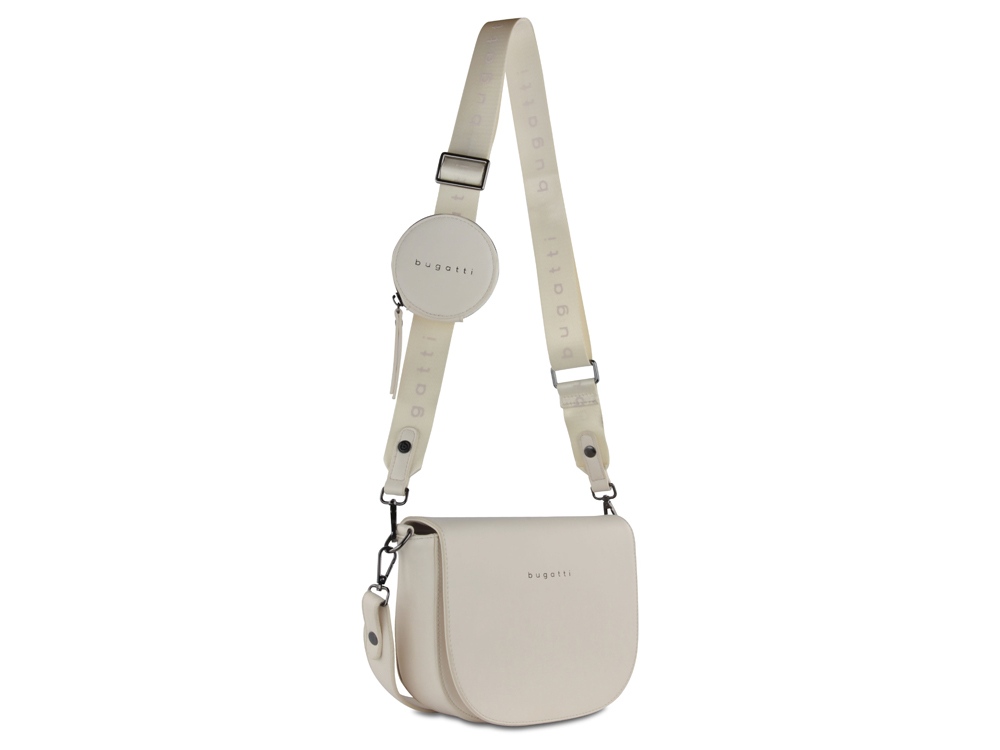 Изображение №8 | Сумка наплечная женская «АЛМАТА (ALMATA)» с кошельком (бежевый)