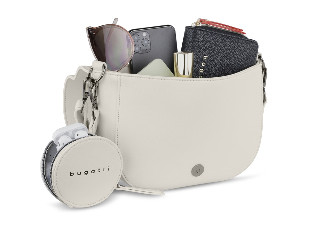 Изображение №9 | Сумка наплечная женская «АЛМАТА (ALMATA)» с кошельком (бежевый)