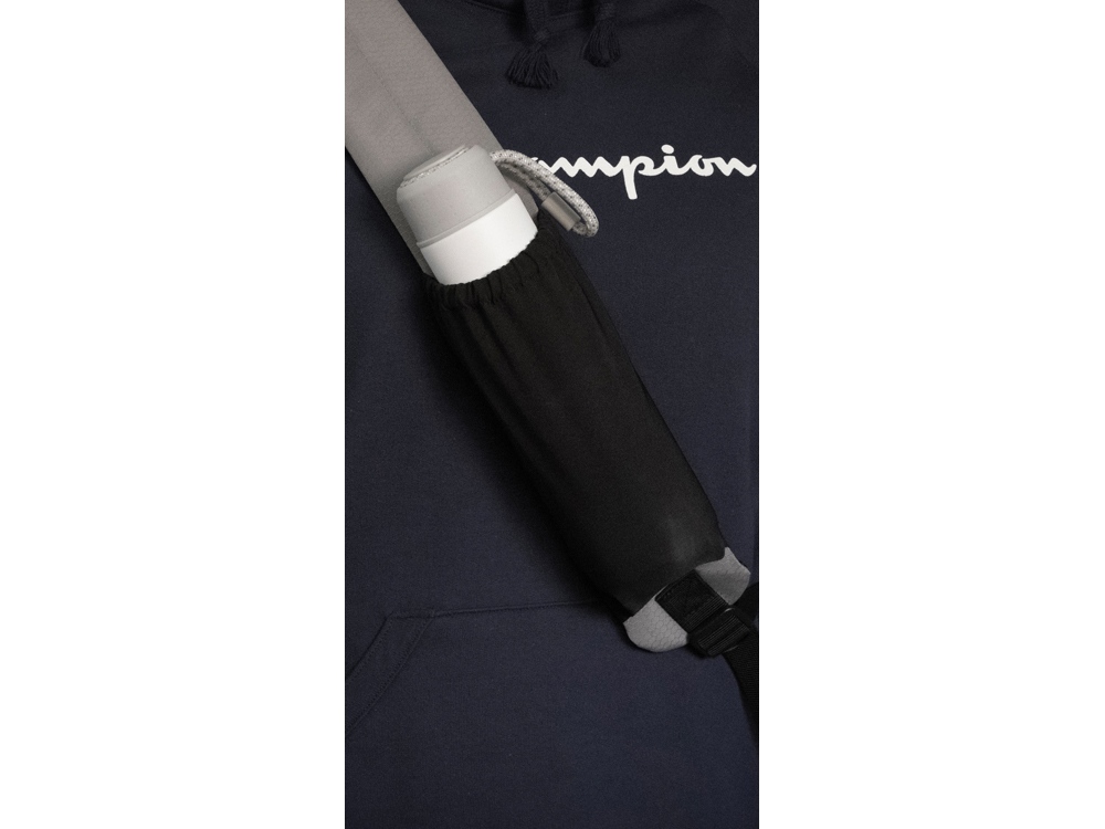 Изображение №5 | Сумка-слинг «Nomad» на одно плечо из водостойкого переработанного пластика (серый)