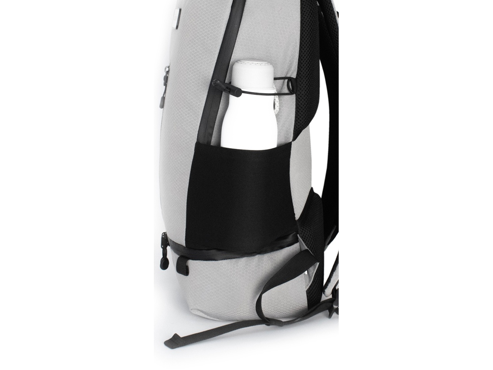 Изображение №16 | Рюкзак Nomad для ноутбука 15.6'' из водостойкого переработанного пластика с изотермическим отделением (серый)