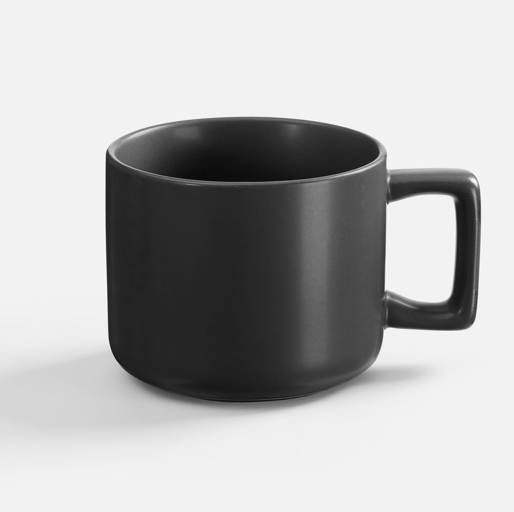 Изображение №2 | Чашка Jumbo в коробке матовая, черная