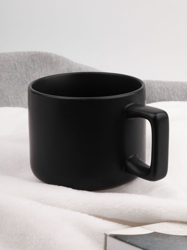 Изображение №5 | Чашка Jumbo в коробке матовая, черная