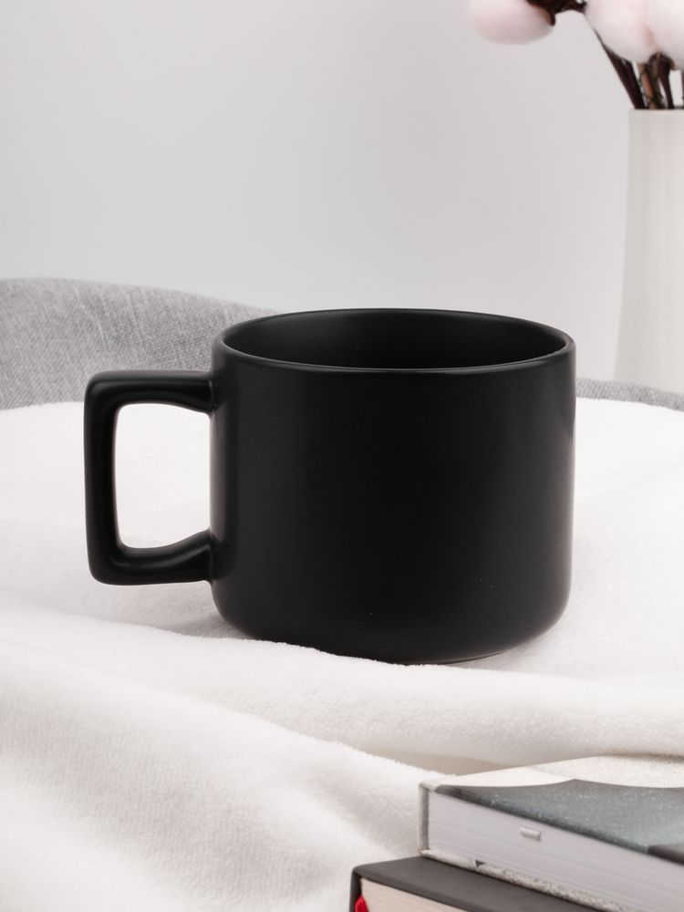 Изображение №6 | Чашка Jumbo в коробке матовая, черная