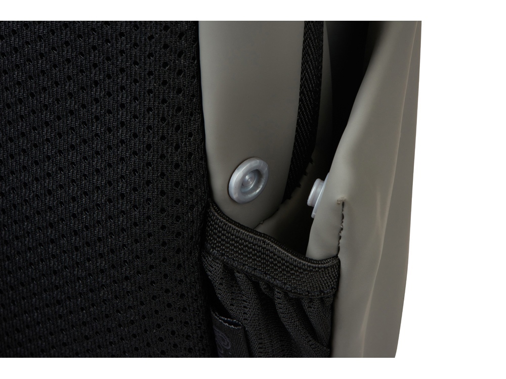 Изображение №11 | Рюкзак «Sofit» для ноутбука 14'' из экокожи (серый)