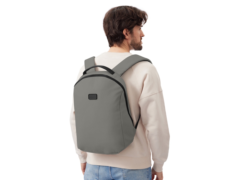 Изображение №17 | Рюкзак «Sofit» для ноутбука 14'' из экокожи (серый)