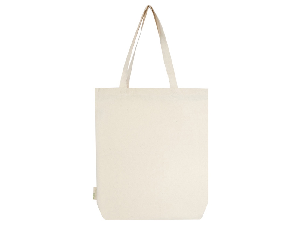 Изображение №3 | Эко-сумка из органического материала с широким дном «Orissa» (натуральный)