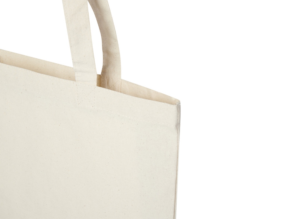 Изображение №5 | Эко-сумка из органического материала с широким дном «Orissa» (натуральный)