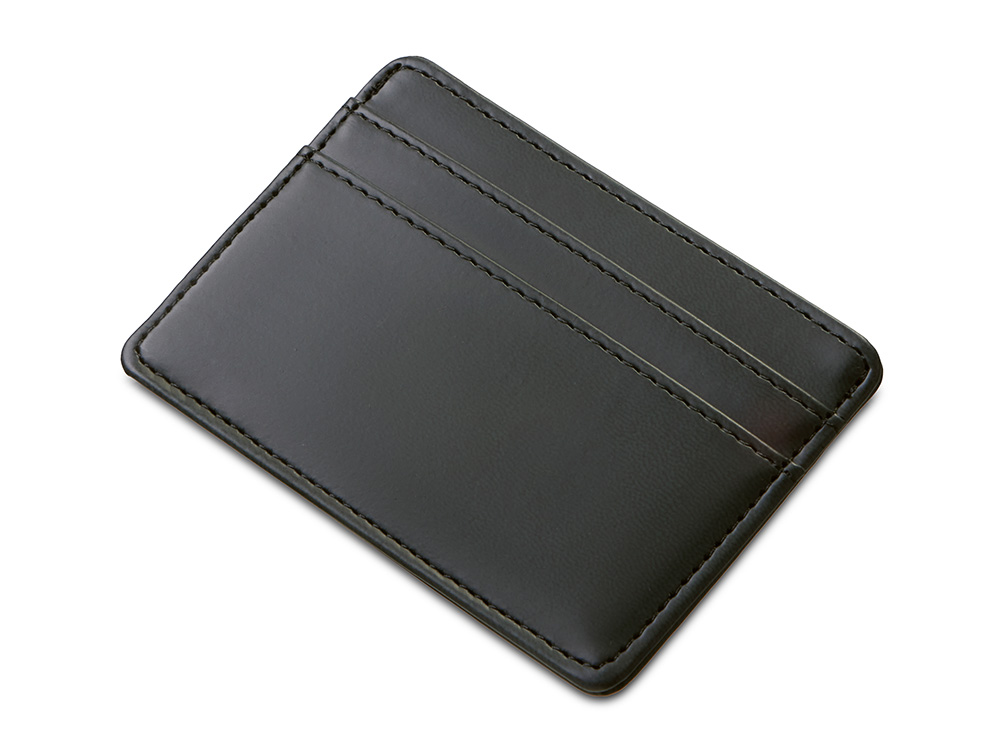 Изображение №1 | Картхолдер для двух карт и наличных денег с зажимом «Crave» (черный)