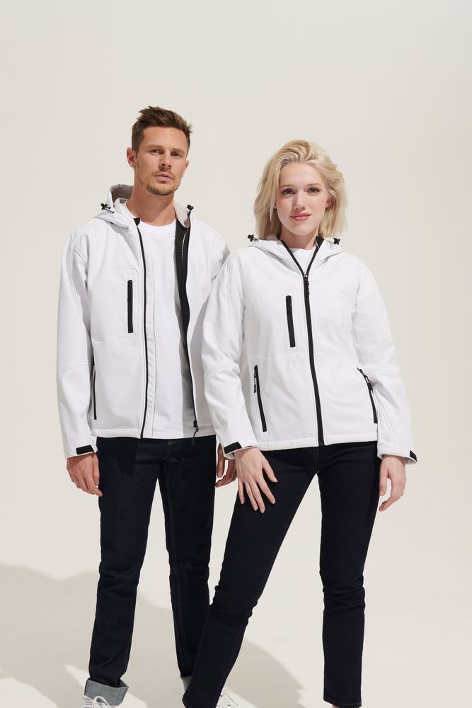 Изображение №5 | Куртка женская с капюшоном Replay Women, ярко-синяя, размер XL