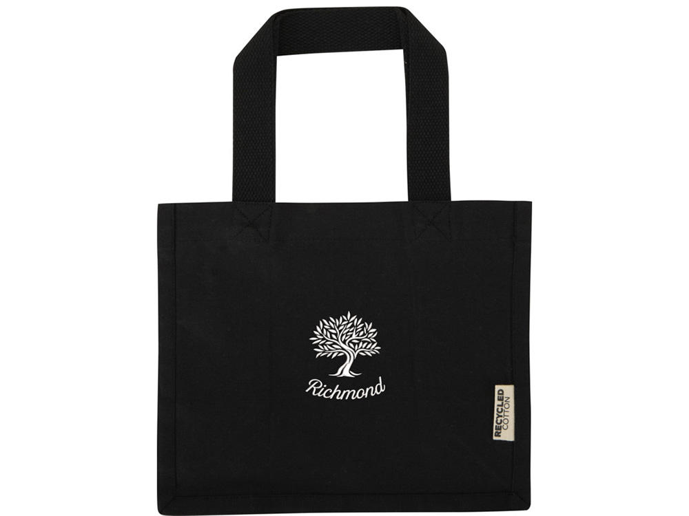 Изображение №6 | Эко-сумка «Odessa» из переработанного хлопка, 220 г/м2 (черный)