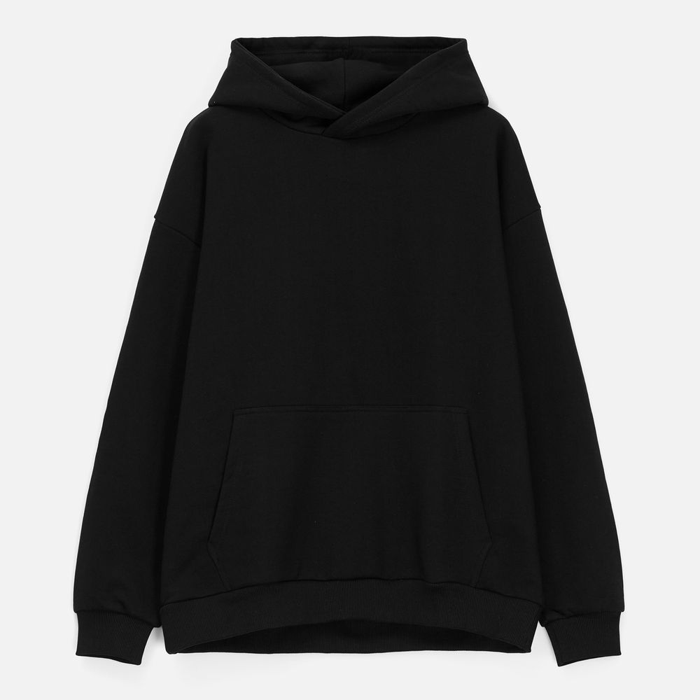 Изображение №1 | Худи унисекс оверсайз Daylero, черное, размер XS/S