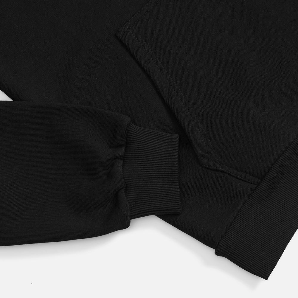 Изображение №3 | Худи унисекс оверсайз Daylero, черное, размер XS/S