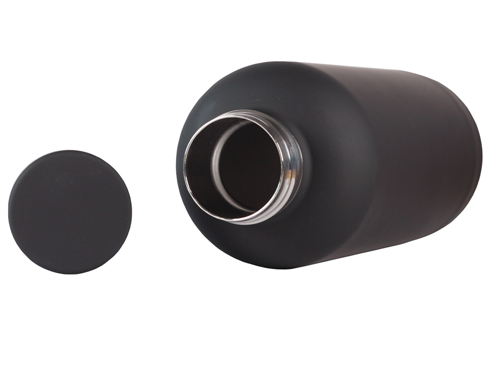 Изображение №2 | Вакуумная термобутылка ODIN, soft-touch, 550 мл (чёрный)