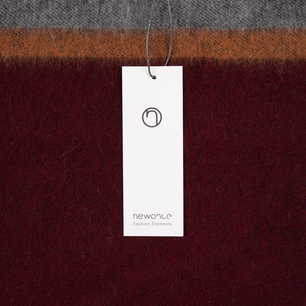 Изображение №6 | Шарф Charming, коричневый с оранжевым