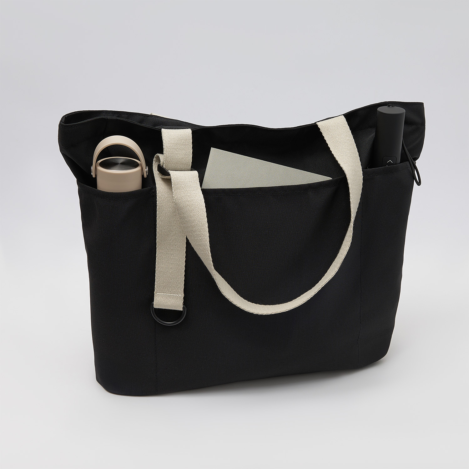 Изображение №5 | Сумка для покупок Сола (Sola), черная