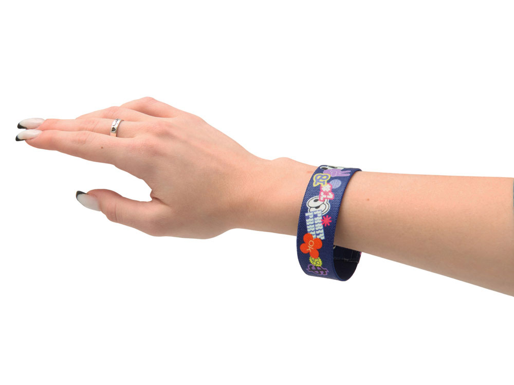Изображение №4 | Эластичный браслет с возможностью полноцветной печати (разноцветный)