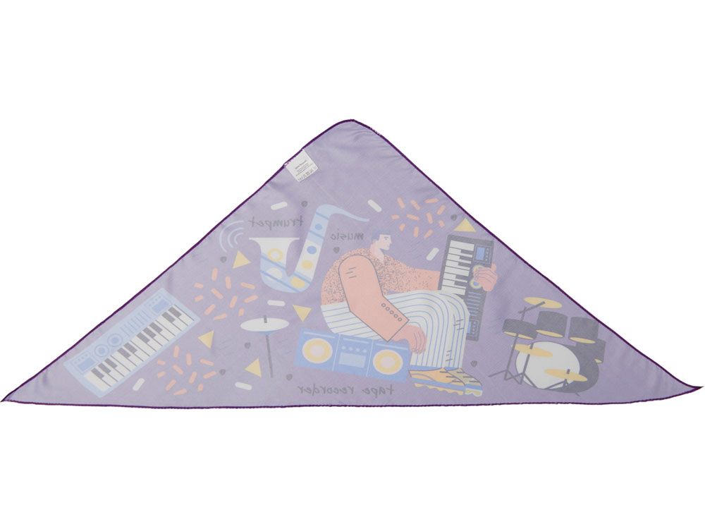 Изображение №2 | Треугольная бандана с возможностью полноцветной печати (разноцветный)