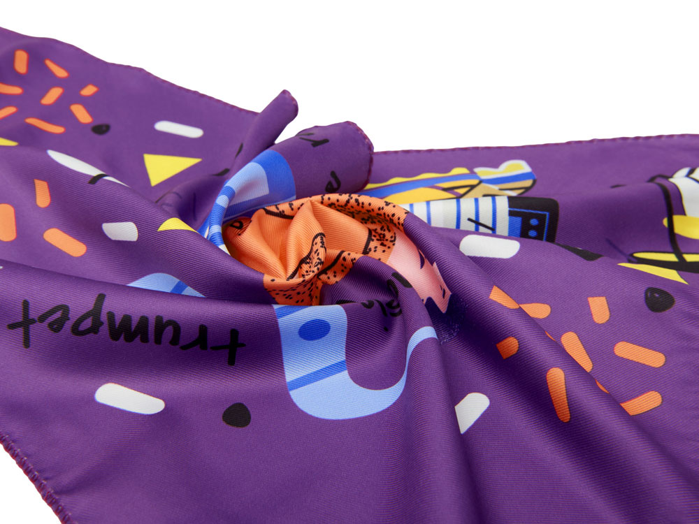 Изображение №4 | Треугольная бандана с возможностью полноцветной печати (разноцветный)